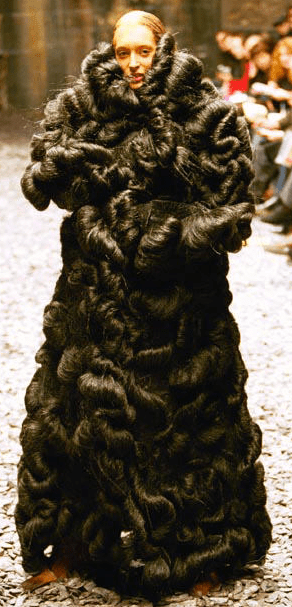 The hair coat, Eshu, Alexander McQueen