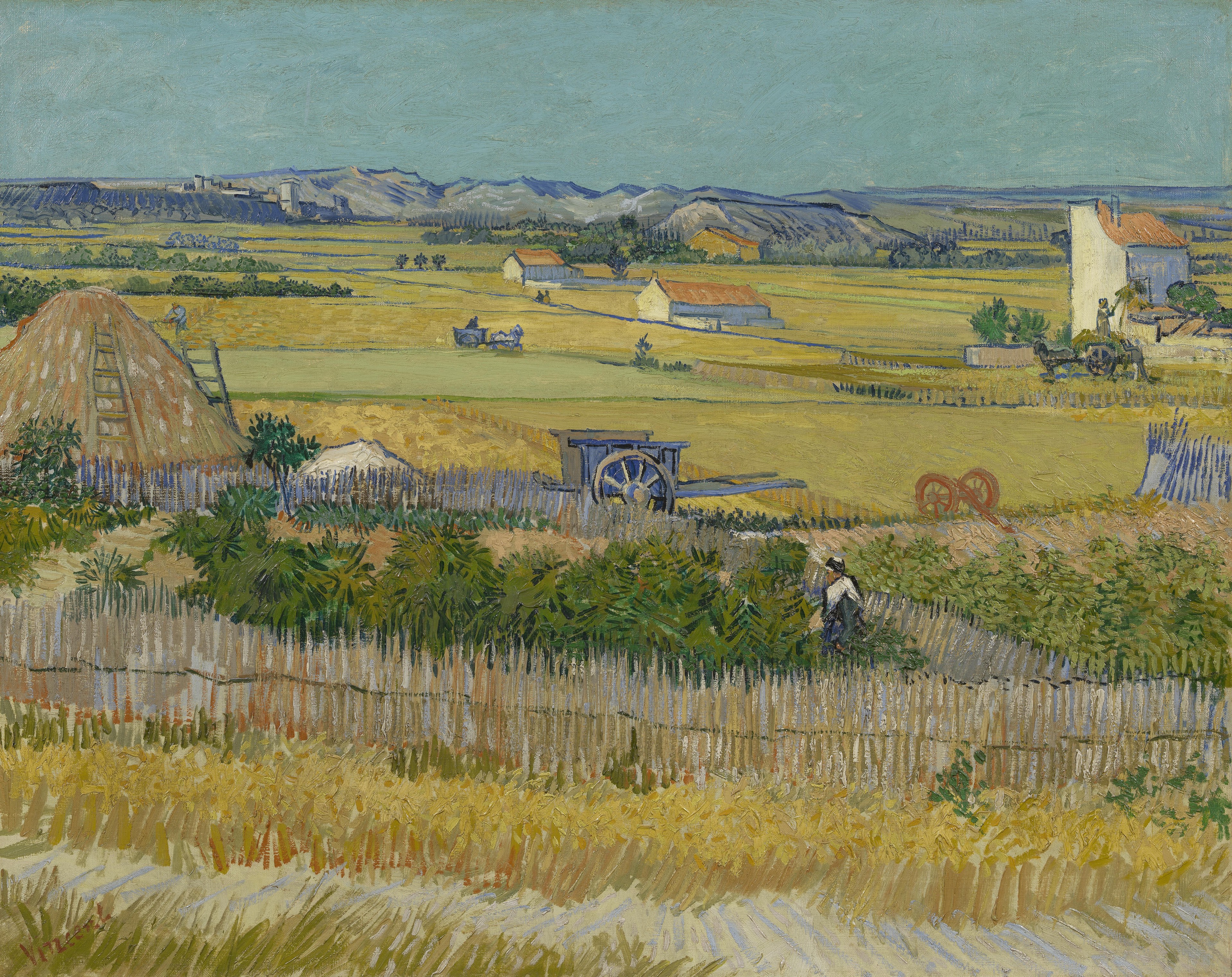 Van gogh the harvest